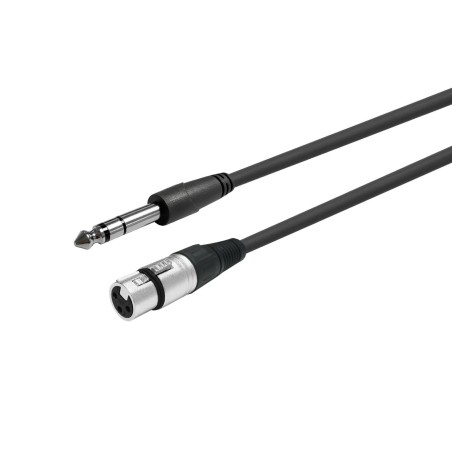 Premium Vivolink XLR F to Stereo Jack 635mm - High-Quality Audio Connector (PROAUDXLRFJACKS10)